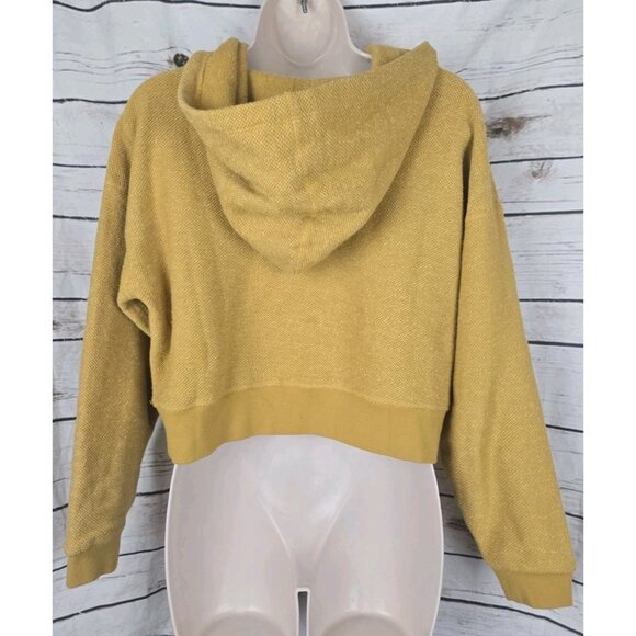 Mollusk California Mustard Golden Hour Pullover Sweatshirt XS NEW Cotton Hoodie - Picture 5 of 7